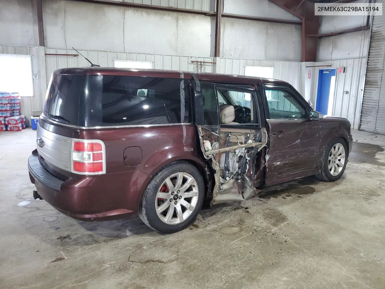 2009 Ford Flex Limited VIN: 2FMEK63C29BA15194 Lot: 75743154