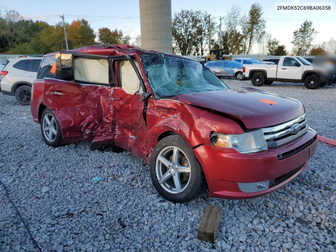 2009 Ford Flex Sel VIN: 2FMDK52C69BA06358 Lot: 76029164