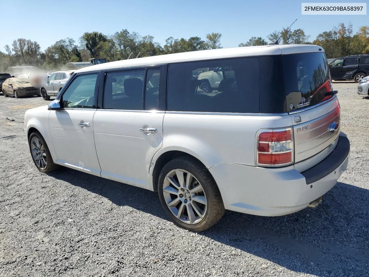 2009 Ford Flex Limited VIN: 2FMEK63C09BA58397 Lot: 76040094