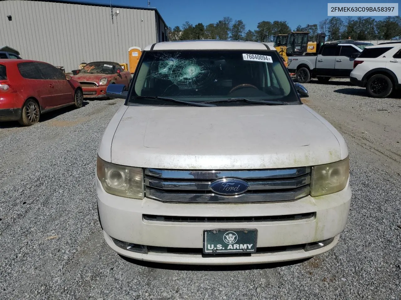 2009 Ford Flex Limited VIN: 2FMEK63C09BA58397 Lot: 76040094