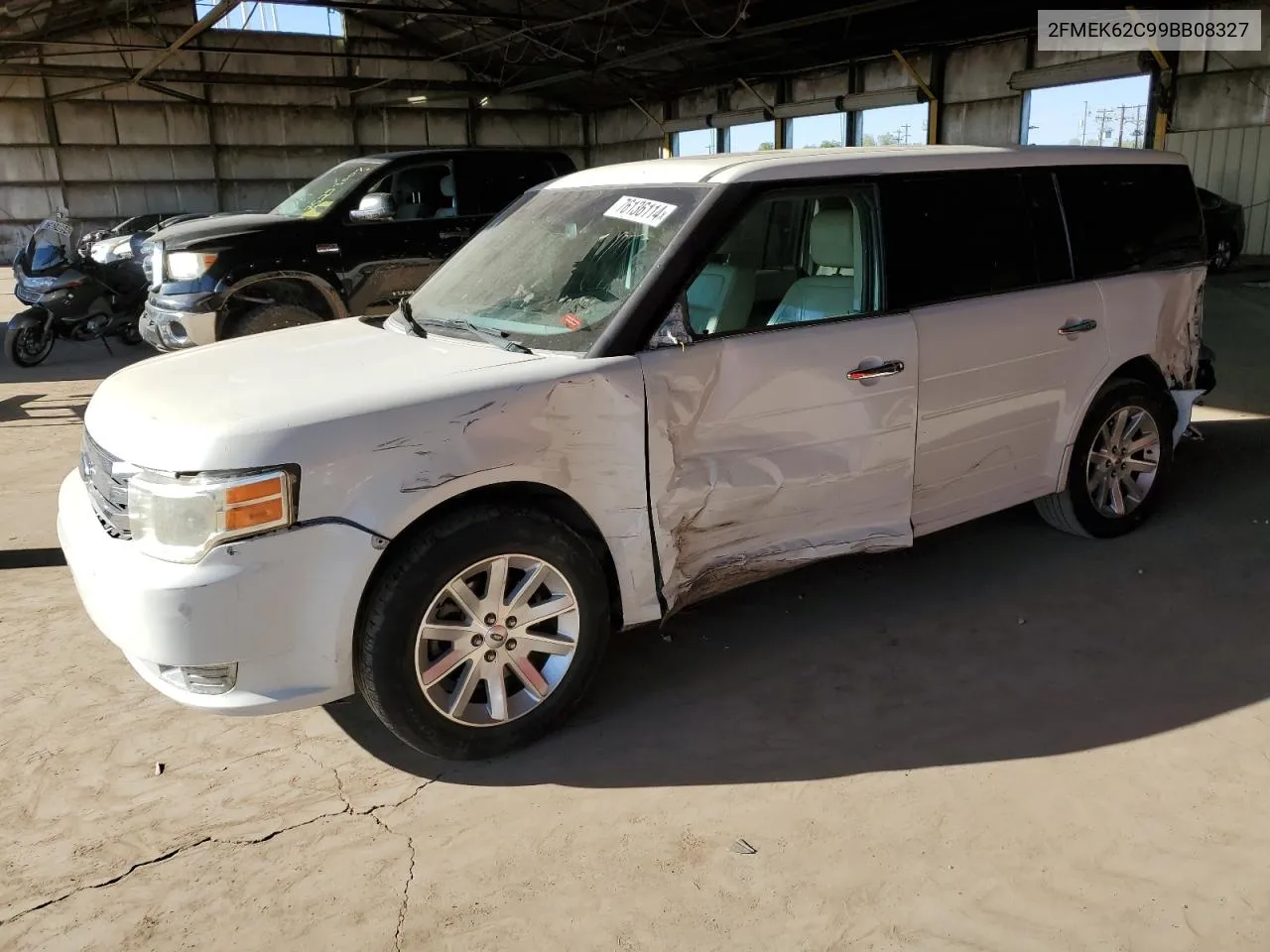 2009 Ford Flex Sel VIN: 2FMEK62C99BB08327 Lot: 76136114