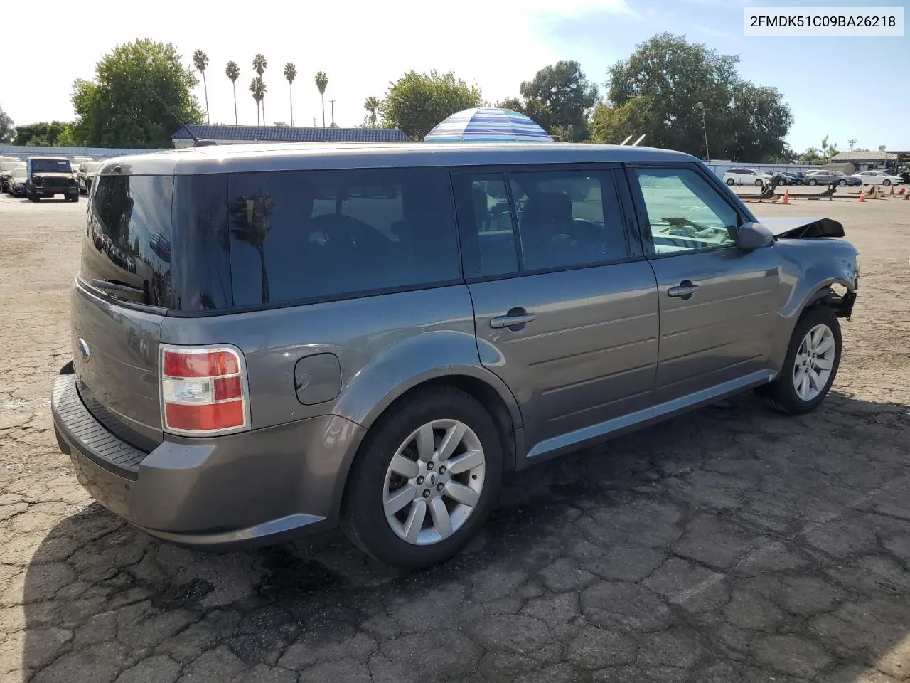 2009 Ford Flex Se VIN: 2FMDK51C09BA26218 Lot: 76912224