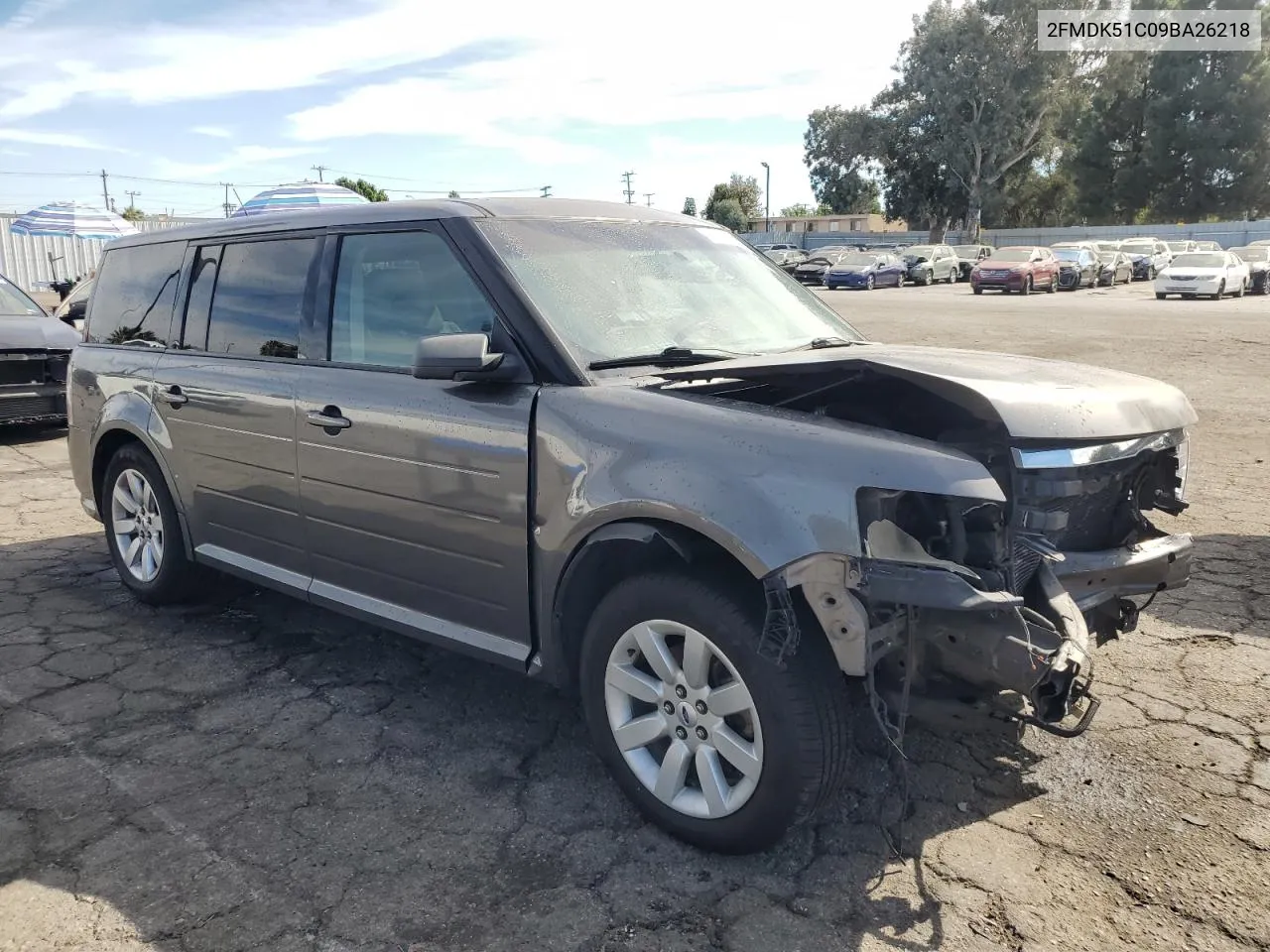 2009 Ford Flex Se VIN: 2FMDK51C09BA26218 Lot: 76912224