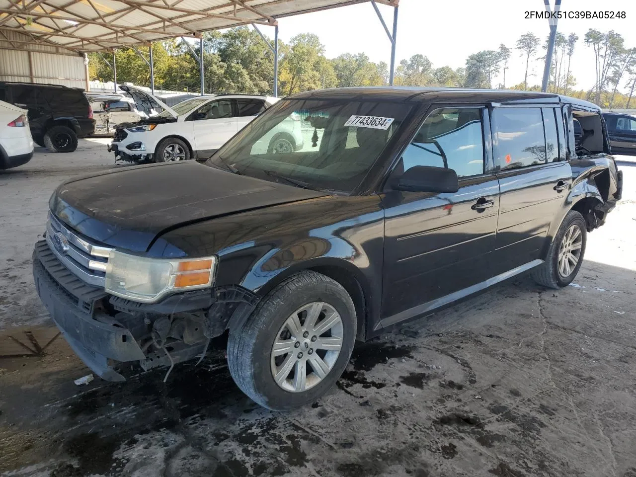 2009 Ford Flex Se VIN: 2FMDK51C39BA05248 Lot: 77433634