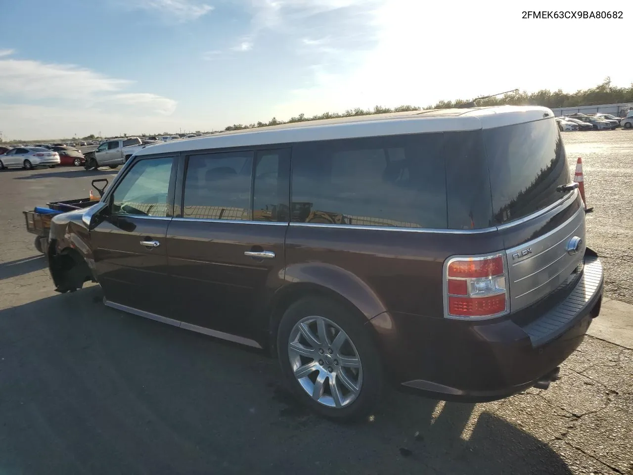 2009 Ford Flex Limited VIN: 2FMEK63CX9BA80682 Lot: 79087454