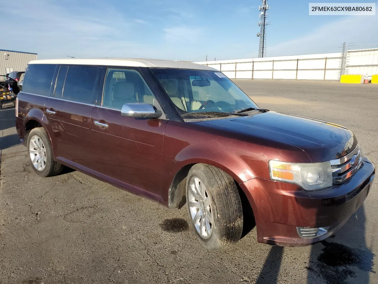 2009 Ford Flex Limited VIN: 2FMEK63CX9BA80682 Lot: 79087454