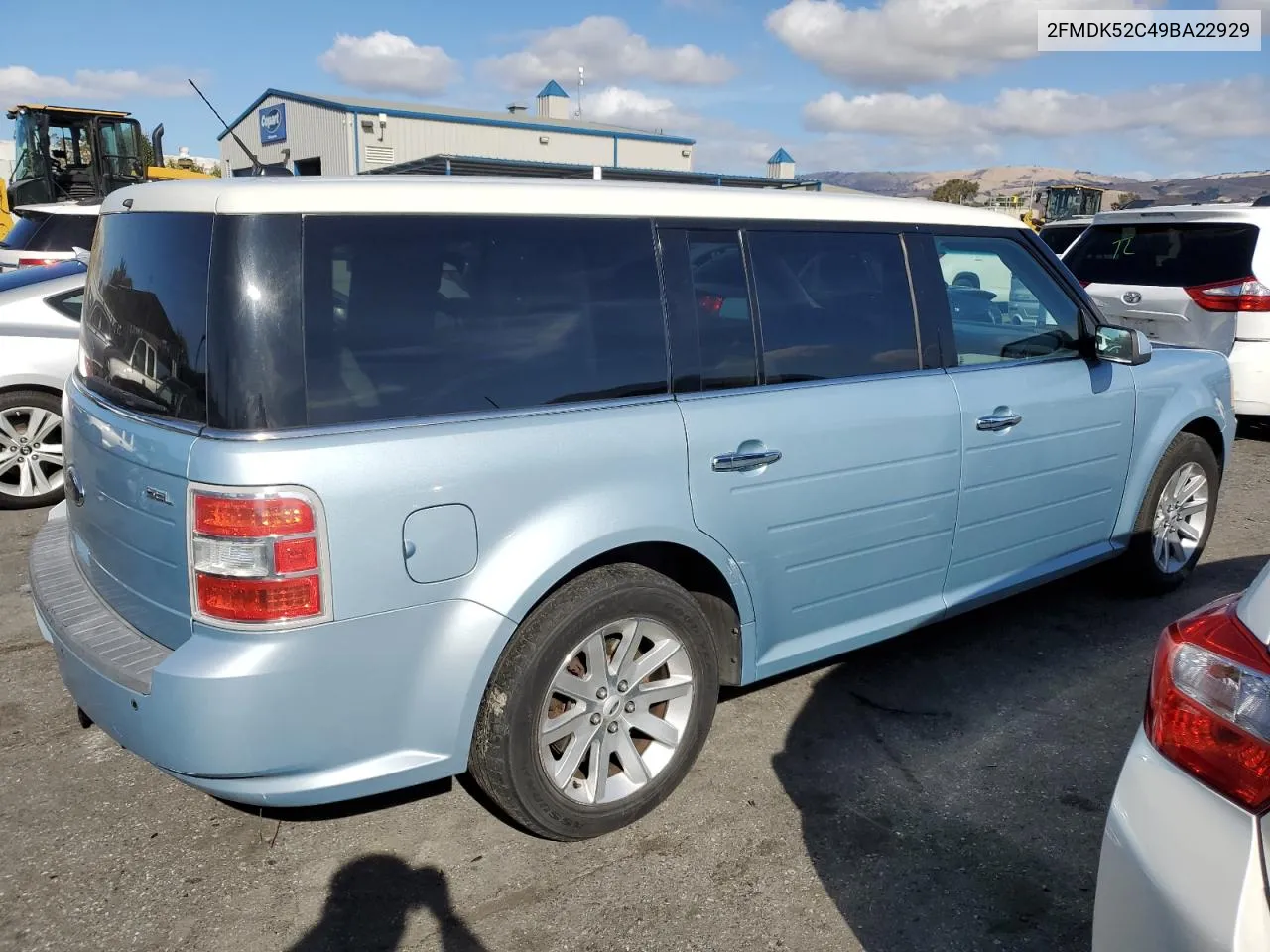 2009 Ford Flex Sel VIN: 2FMDK52C49BA22929 Lot: 80518244