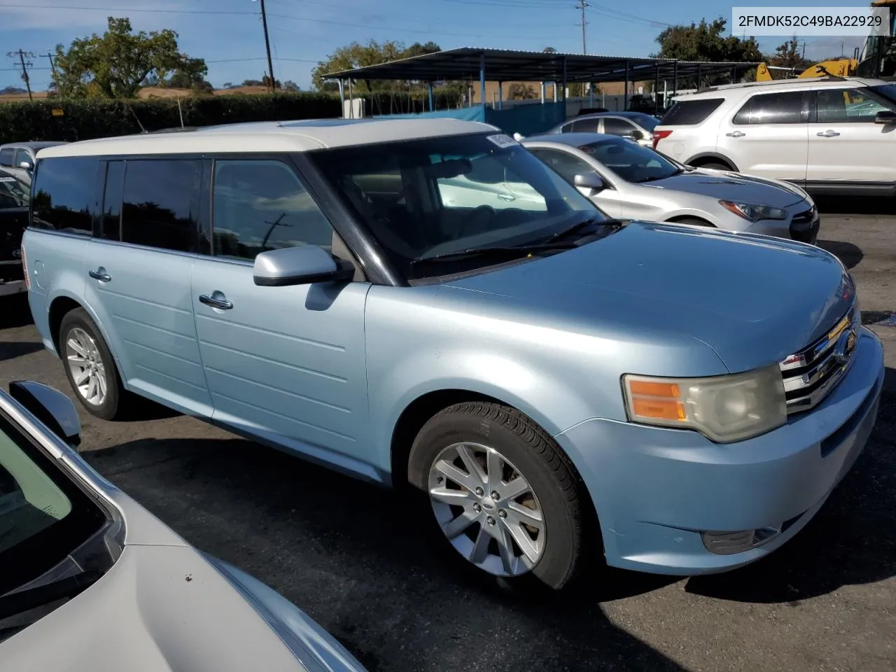 2009 Ford Flex Sel VIN: 2FMDK52C49BA22929 Lot: 80518244