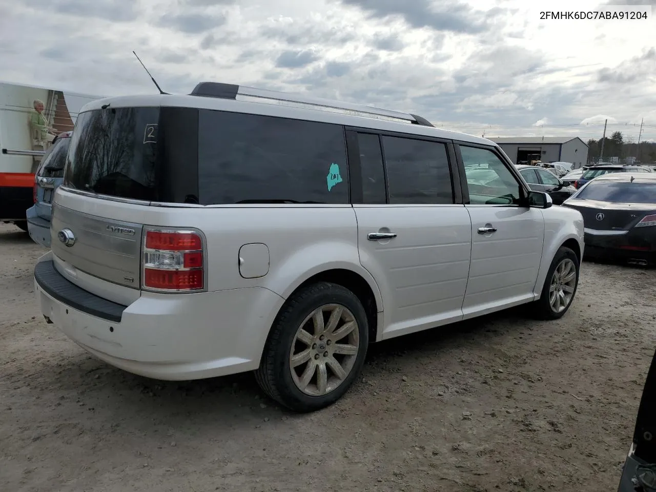 2010 Ford Flex Limited VIN: 2FMHK6DC7ABA91204 Lot: 49070744