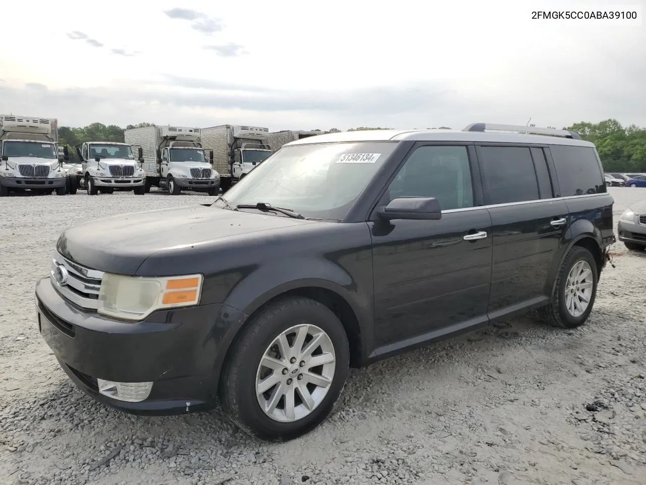 2FMGK5CC0ABA39100 2010 Ford Flex Sel