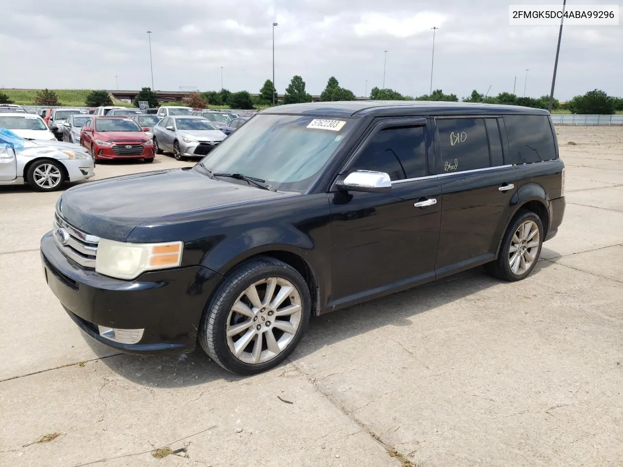 2010 Ford Flex Limited VIN: 2FMGK5DC4ABA99296 Lot: 61381034