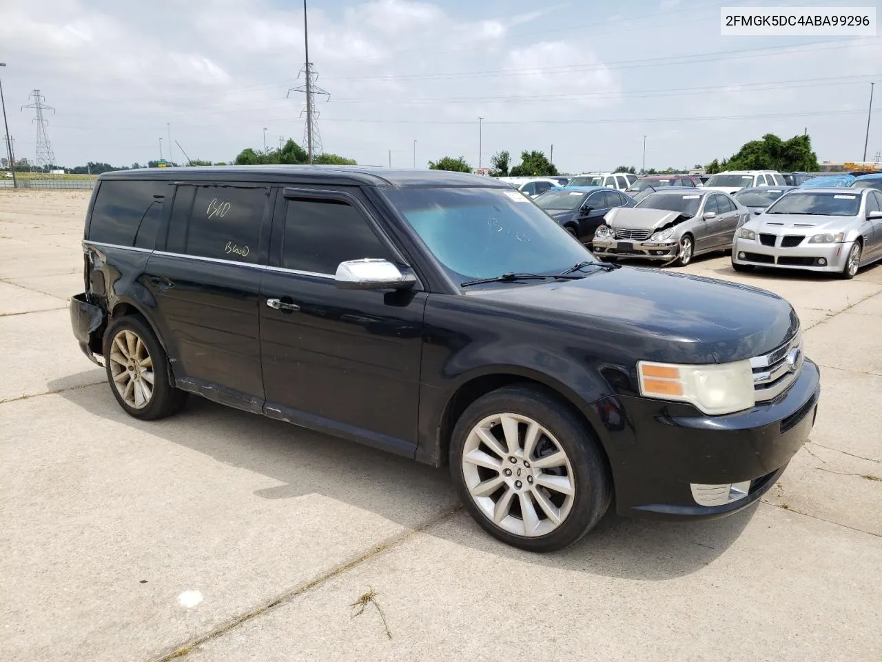 2010 Ford Flex Limited VIN: 2FMGK5DC4ABA99296 Lot: 61381034