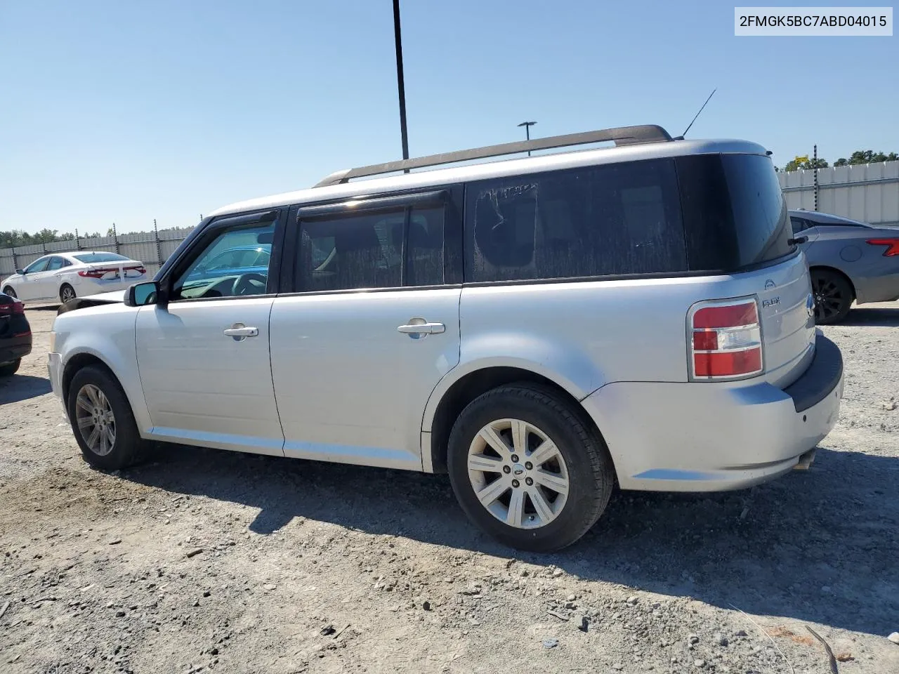 2010 Ford Flex Se VIN: 2FMGK5BC7ABD04015 Lot: 66527954