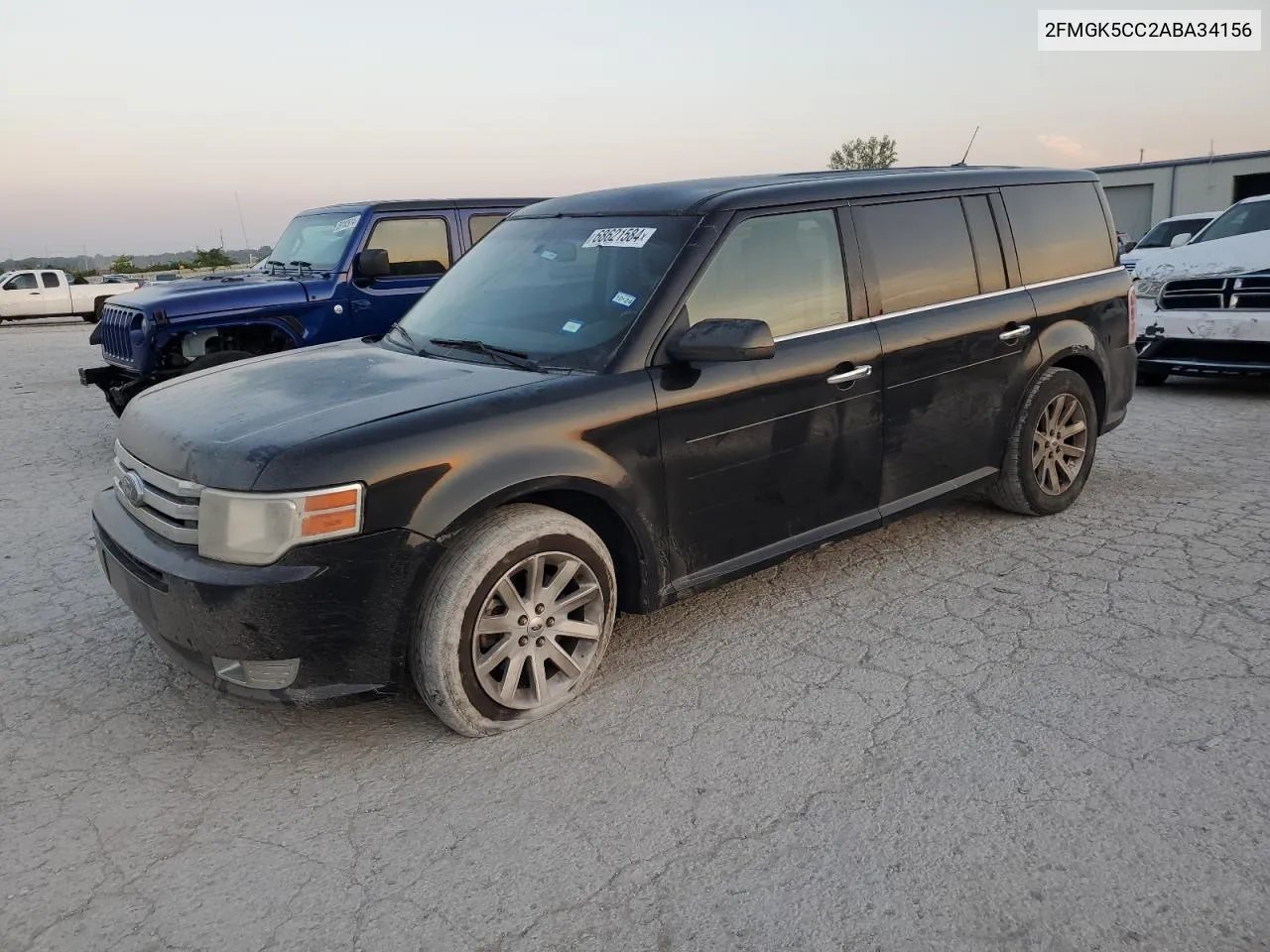 2010 Ford Flex Sel VIN: 2FMGK5CC2ABA34156 Lot: 68621584