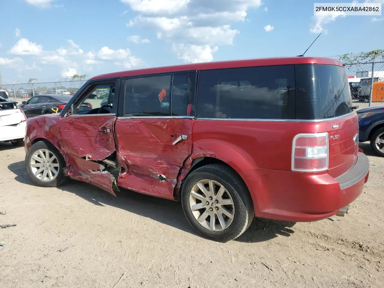 2010 Ford Flex Sel VIN: 2FMGK5CCXABA42862 Lot: 71436724