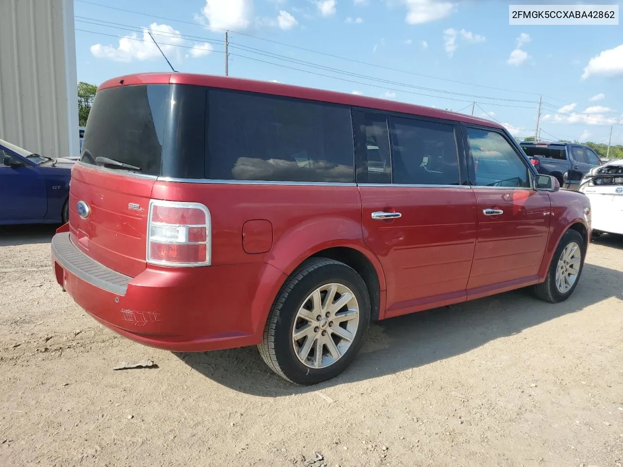 2010 Ford Flex Sel VIN: 2FMGK5CCXABA42862 Lot: 71436724