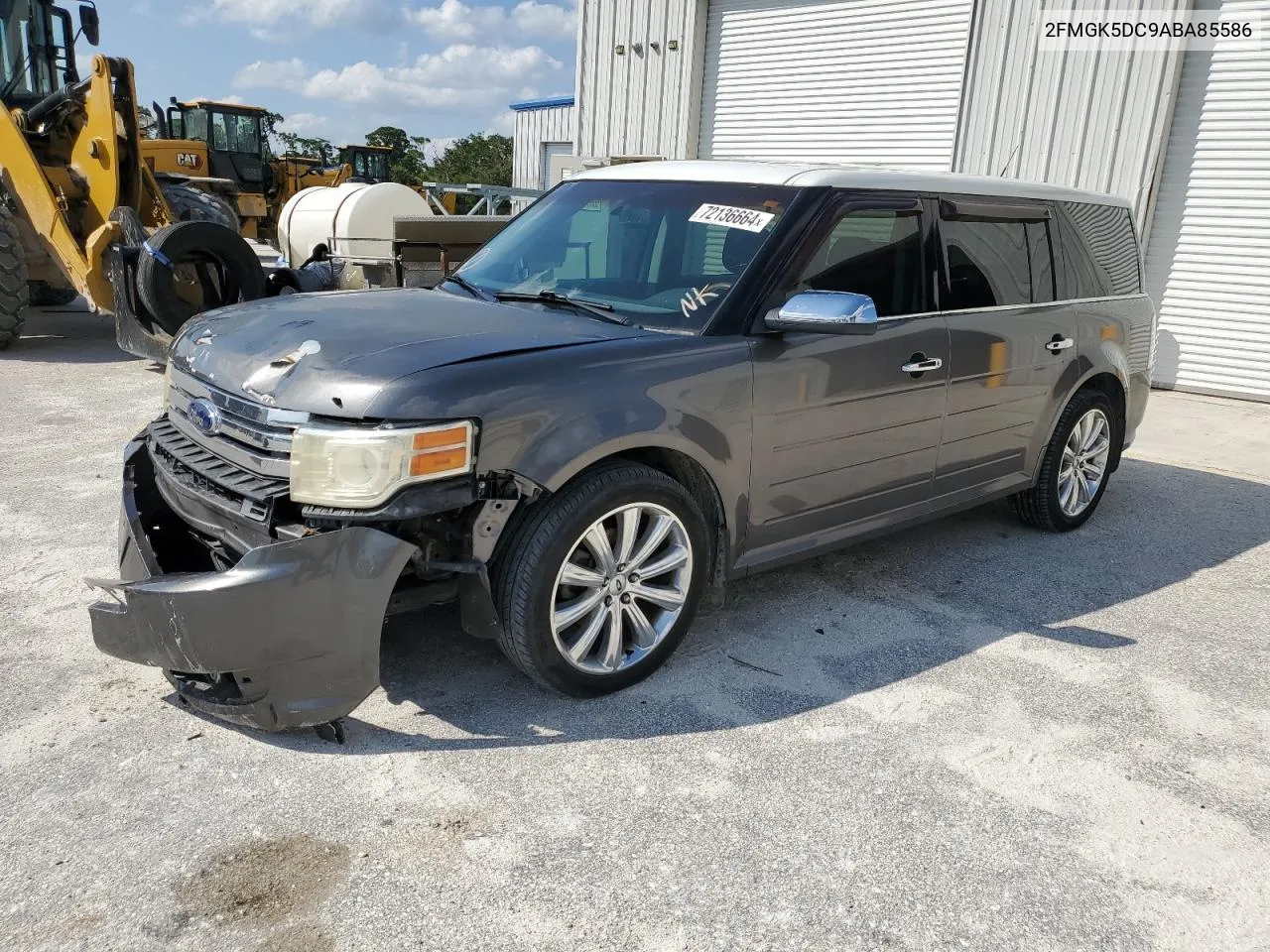 2010 Ford Flex Limited VIN: 2FMGK5DC9ABA85586 Lot: 72136664