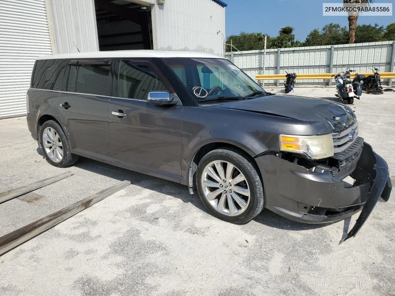 2010 Ford Flex Limited VIN: 2FMGK5DC9ABA85586 Lot: 72136664