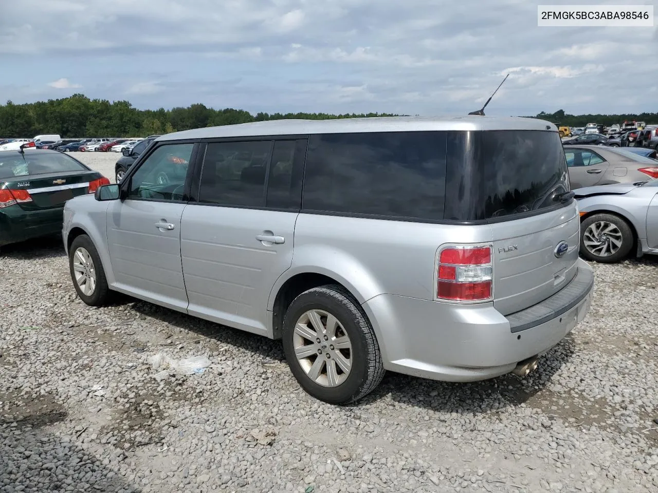 2010 Ford Flex Se VIN: 2FMGK5BC3ABA98546 Lot: 72418794