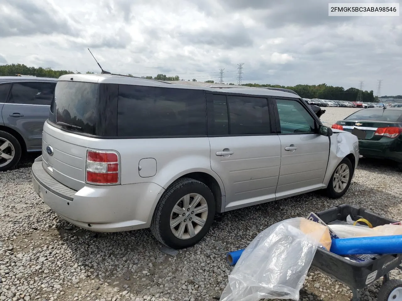 2010 Ford Flex Se VIN: 2FMGK5BC3ABA98546 Lot: 72418794