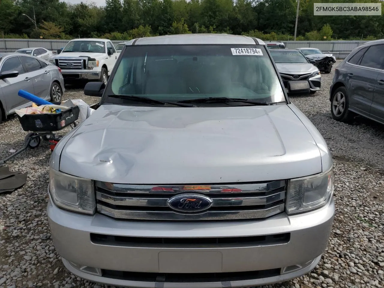 2010 Ford Flex Se VIN: 2FMGK5BC3ABA98546 Lot: 72418794