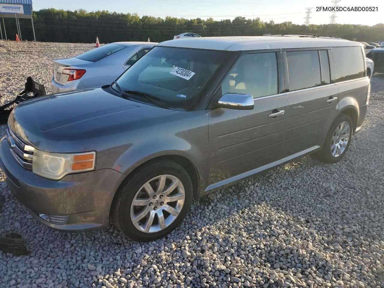 2010 Ford Flex Limited VIN: 2FMGK5DC6ABD00521 Lot: 74230304