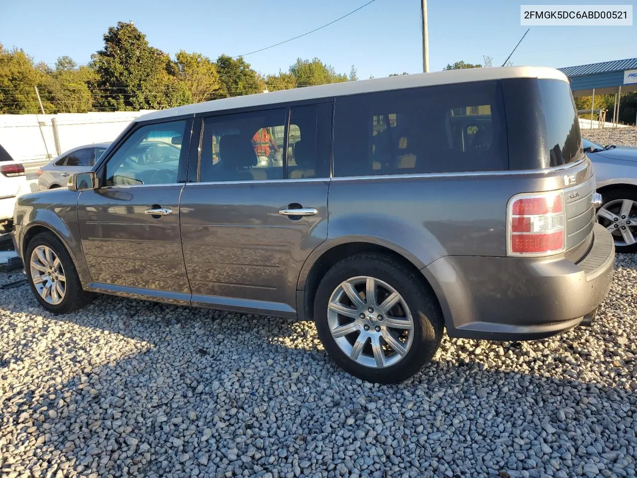 2010 Ford Flex Limited VIN: 2FMGK5DC6ABD00521 Lot: 74230304