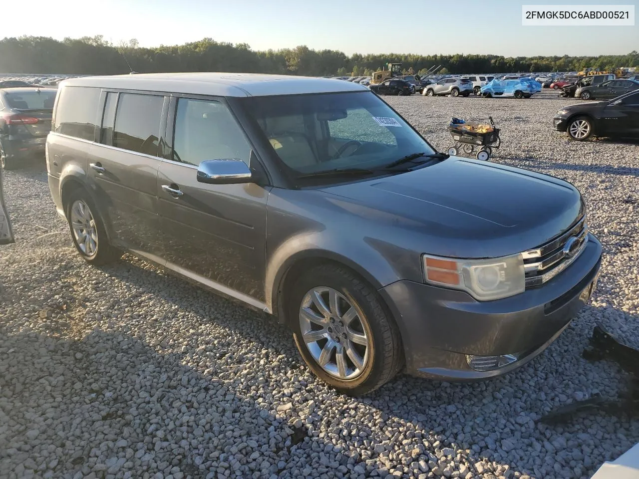 2010 Ford Flex Limited VIN: 2FMGK5DC6ABD00521 Lot: 74230304