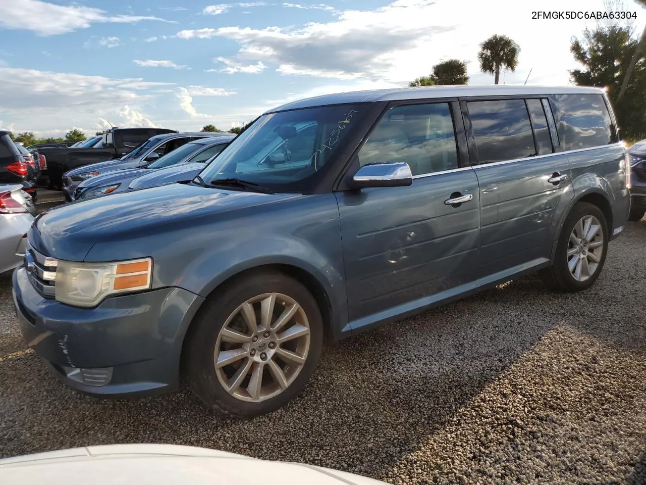 2010 Ford Flex Limited VIN: 2FMGK5DC6ABA63304 Lot: 74236104