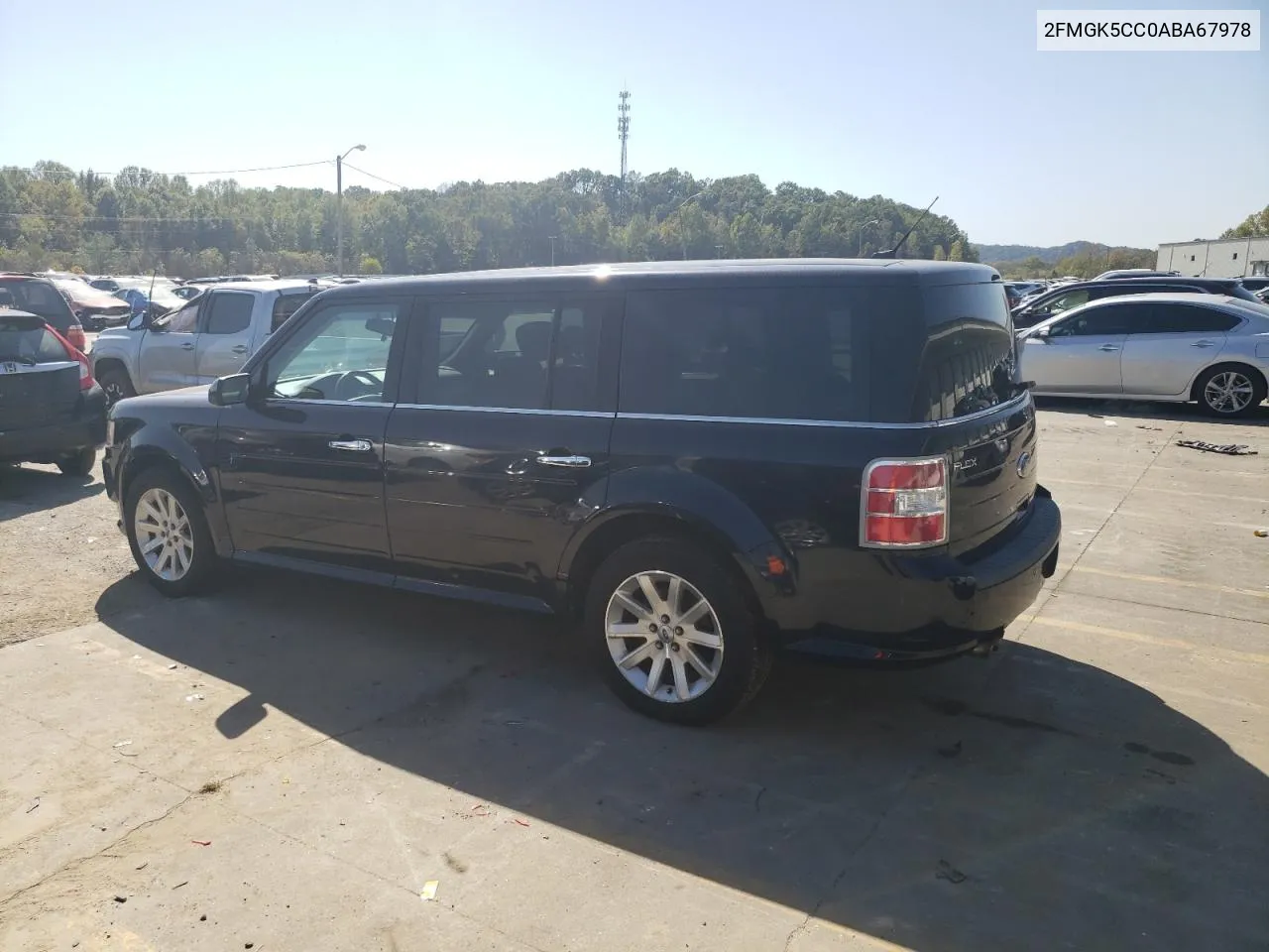 2010 Ford Flex Sel VIN: 2FMGK5CC0ABA67978 Lot: 75203214