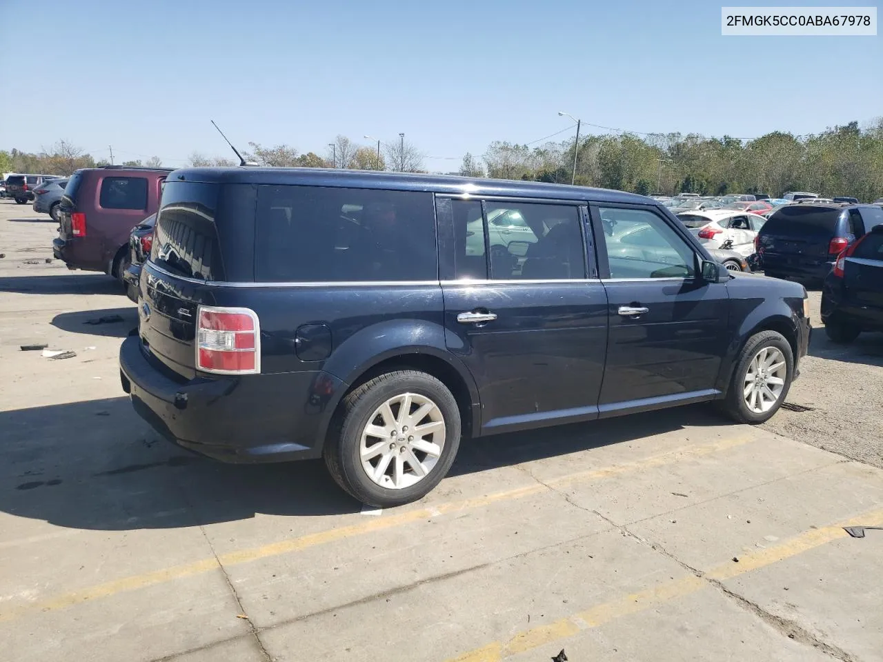 2010 Ford Flex Sel VIN: 2FMGK5CC0ABA67978 Lot: 75203214