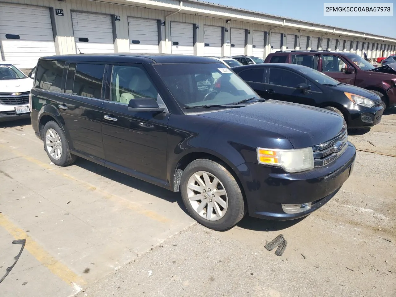 2010 Ford Flex Sel VIN: 2FMGK5CC0ABA67978 Lot: 75203214