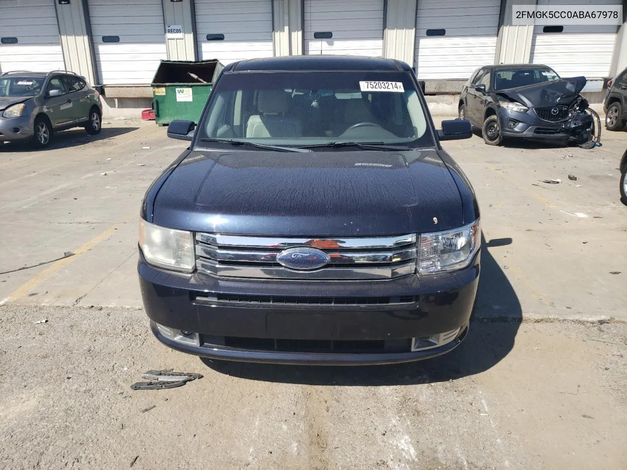 2FMGK5CC0ABA67978 2010 Ford Flex Sel