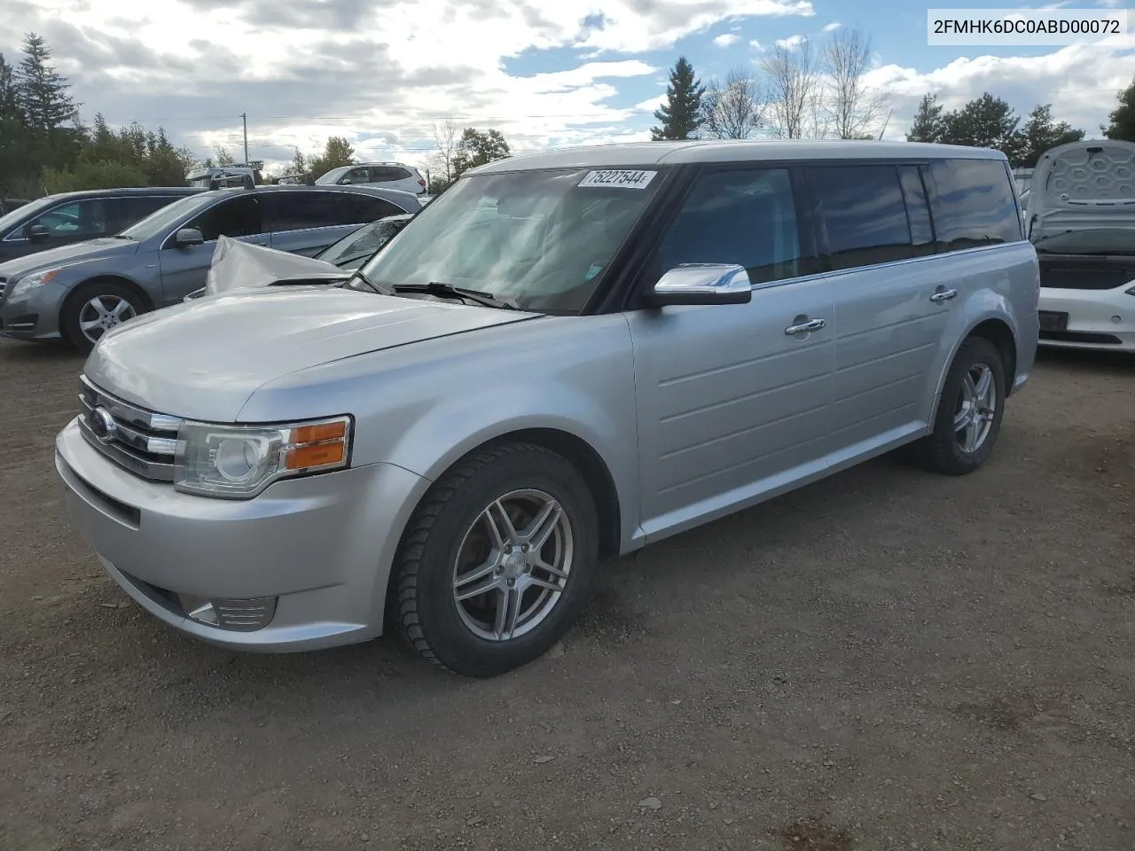 2010 Ford Flex Limited VIN: 2FMHK6DC0ABD00072 Lot: 75227544