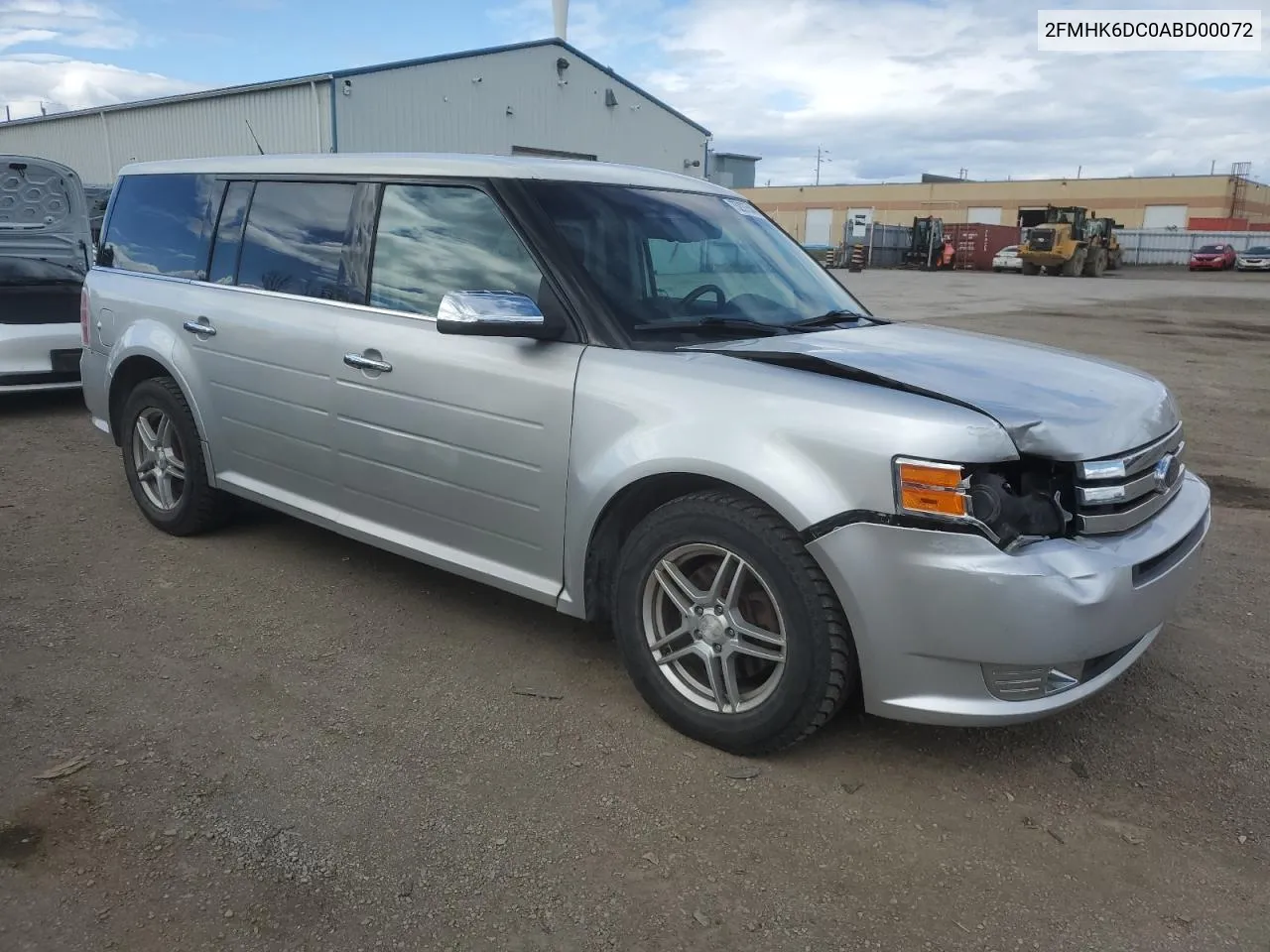 2010 Ford Flex Limited VIN: 2FMHK6DC0ABD00072 Lot: 75227544