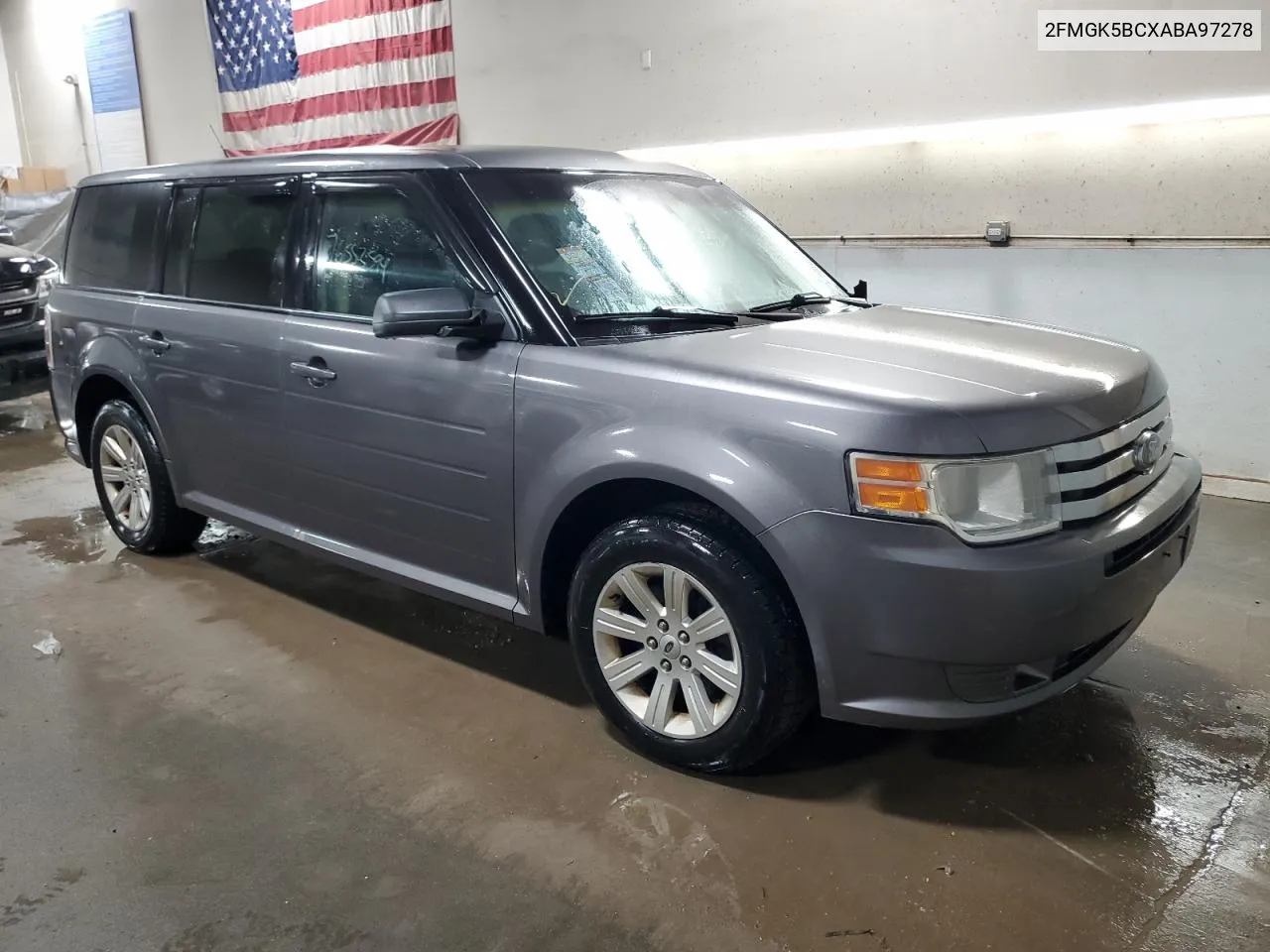 2010 Ford Flex Se VIN: 2FMGK5BCXABA97278 Lot: 76553594