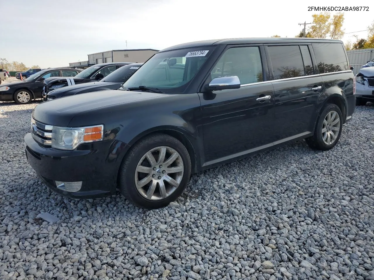 2010 Ford Flex Limited VIN: 2FMHK6DC2ABA98772 Lot: 76663794