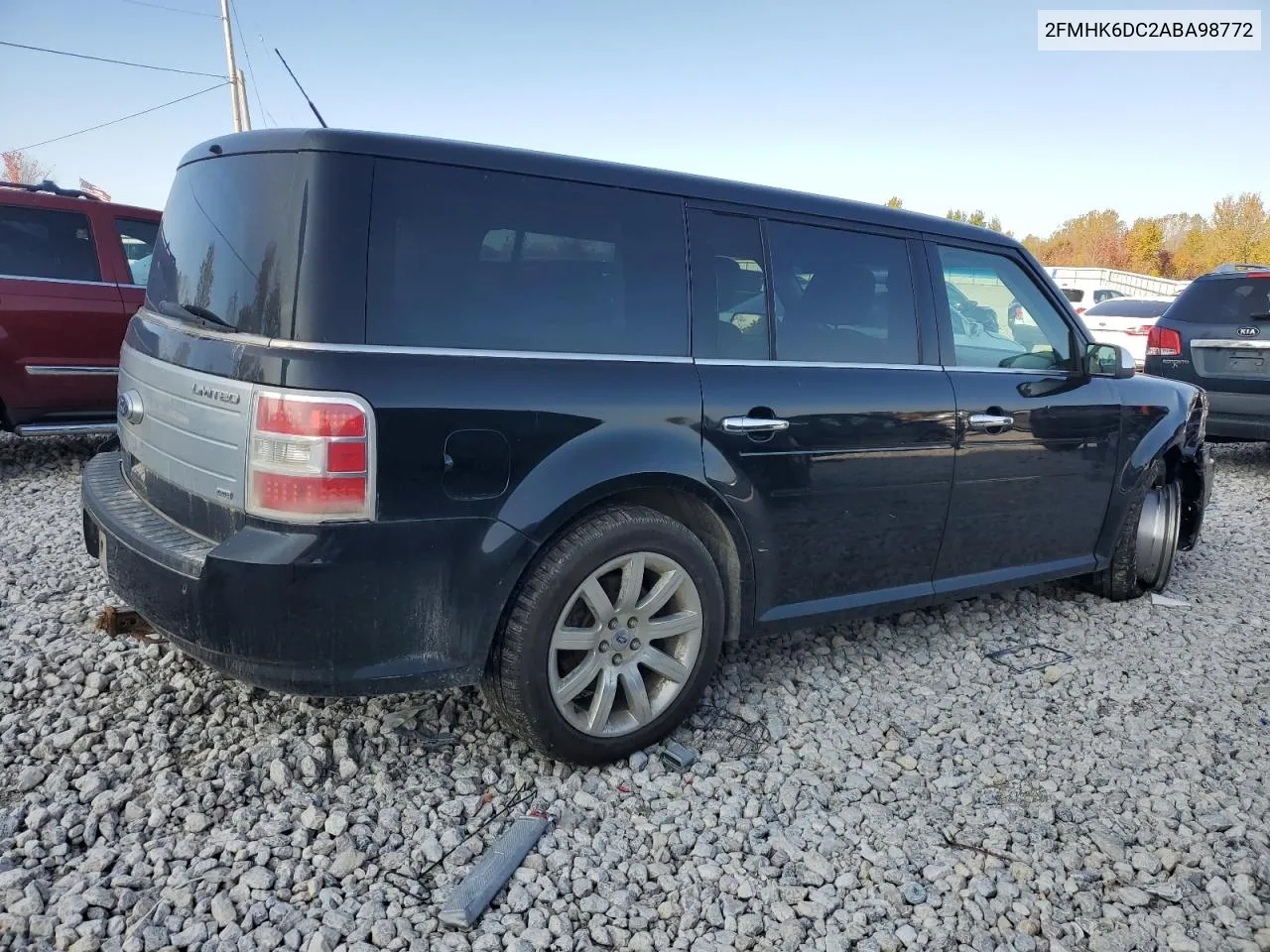 2010 Ford Flex Limited VIN: 2FMHK6DC2ABA98772 Lot: 76663794