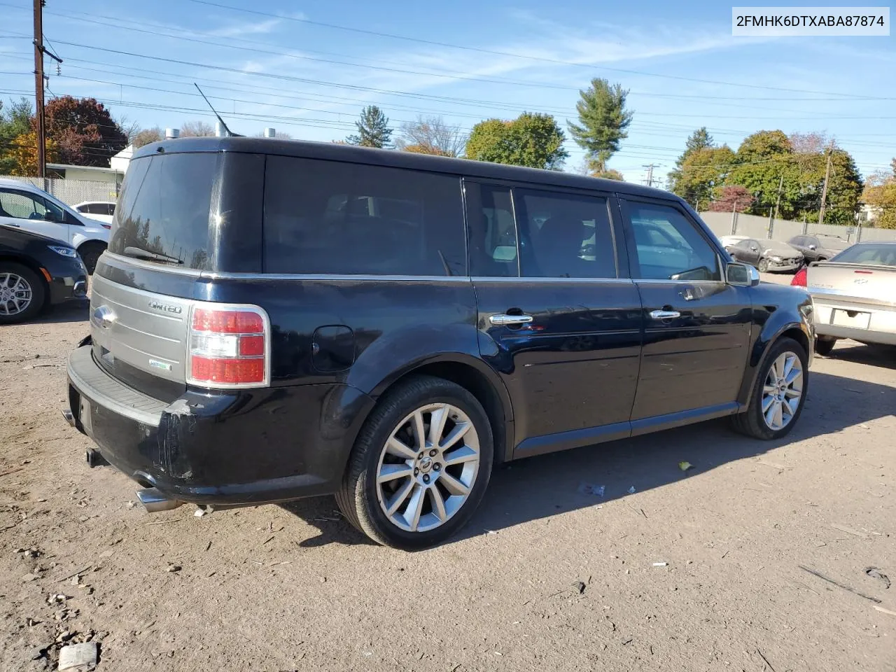 2010 Ford Flex Limited VIN: 2FMHK6DTXABA87874 Lot: 77907804