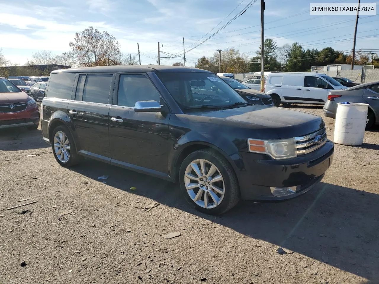 2010 Ford Flex Limited VIN: 2FMHK6DTXABA87874 Lot: 77907804