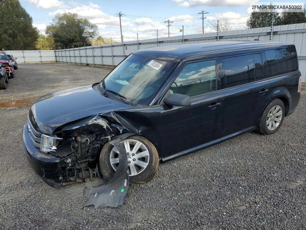 2010 Ford Flex Se VIN: 2FMGK5BCXABA50302 Lot: 77931804