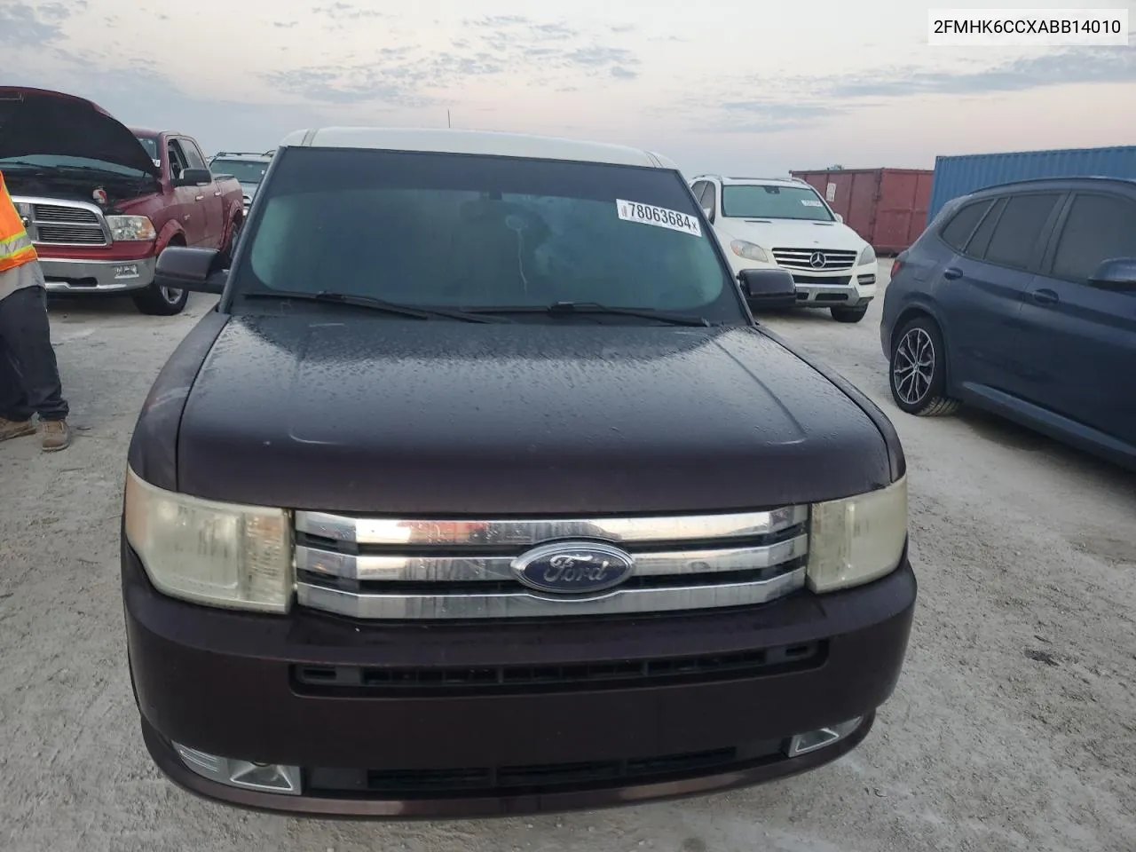 2010 Ford Flex Sel VIN: 2FMHK6CCXABB14010 Lot: 78063684