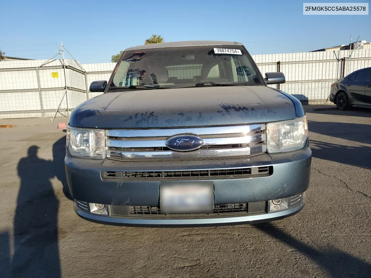 2010 Ford Flex Sel VIN: 2FMGK5CC5ABA25578 Lot: 78874754