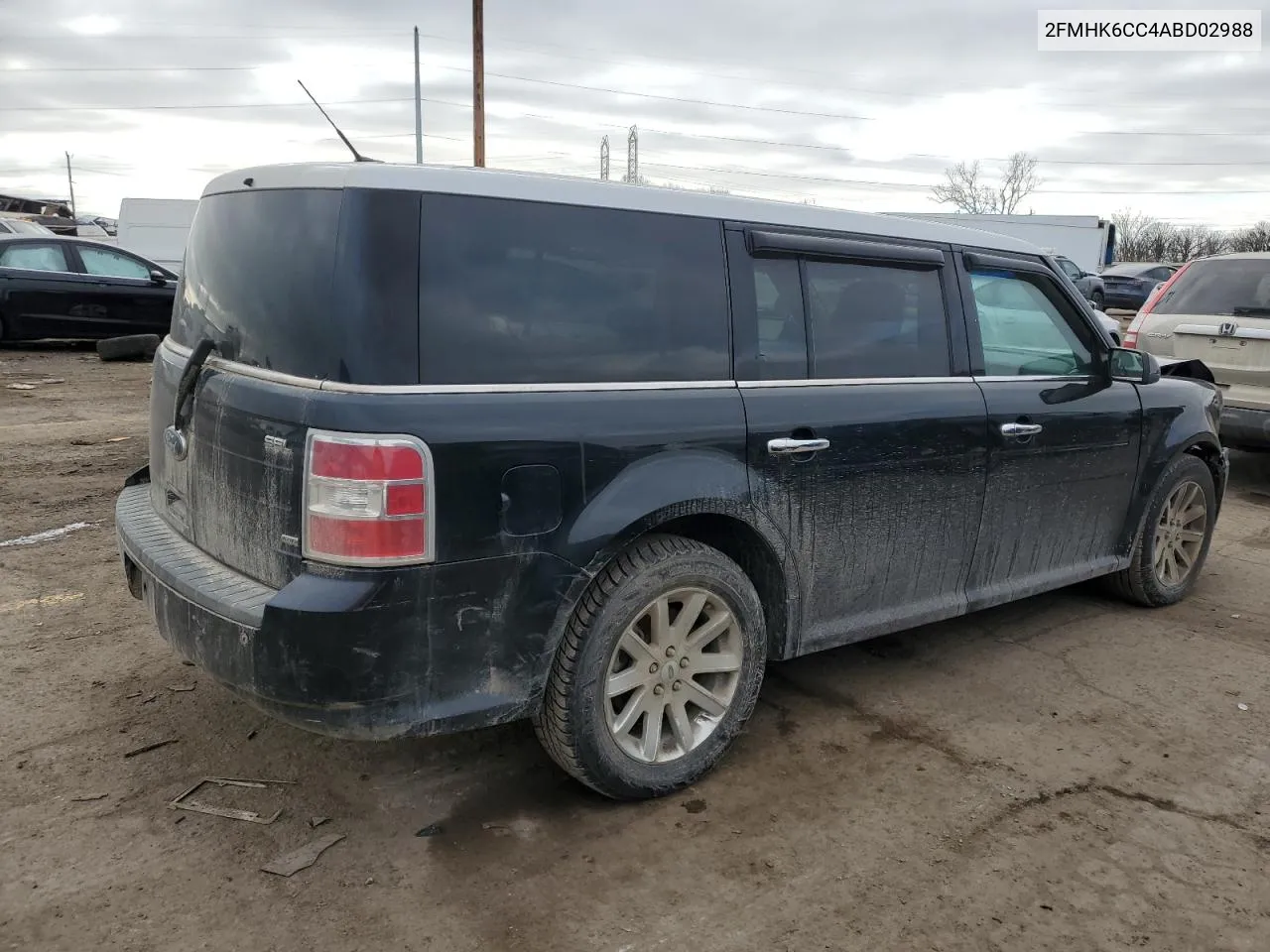 2010 Ford Flex Sel VIN: 2FMHK6CC4ABD02988 Lot: 79535273