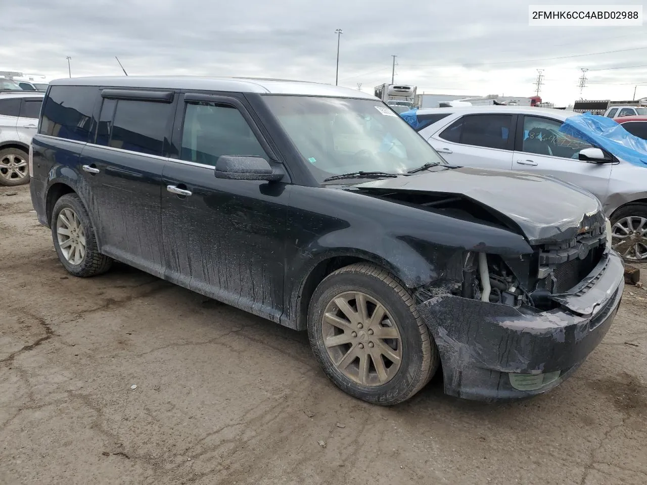 2010 Ford Flex Sel VIN: 2FMHK6CC4ABD02988 Lot: 79535273