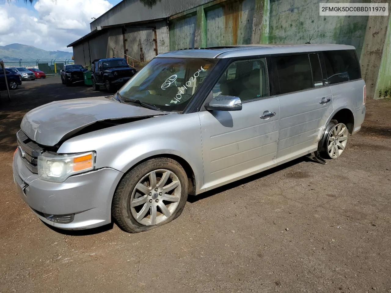 2FMGK5DC0BBD11970 2011 Ford Flex Limited