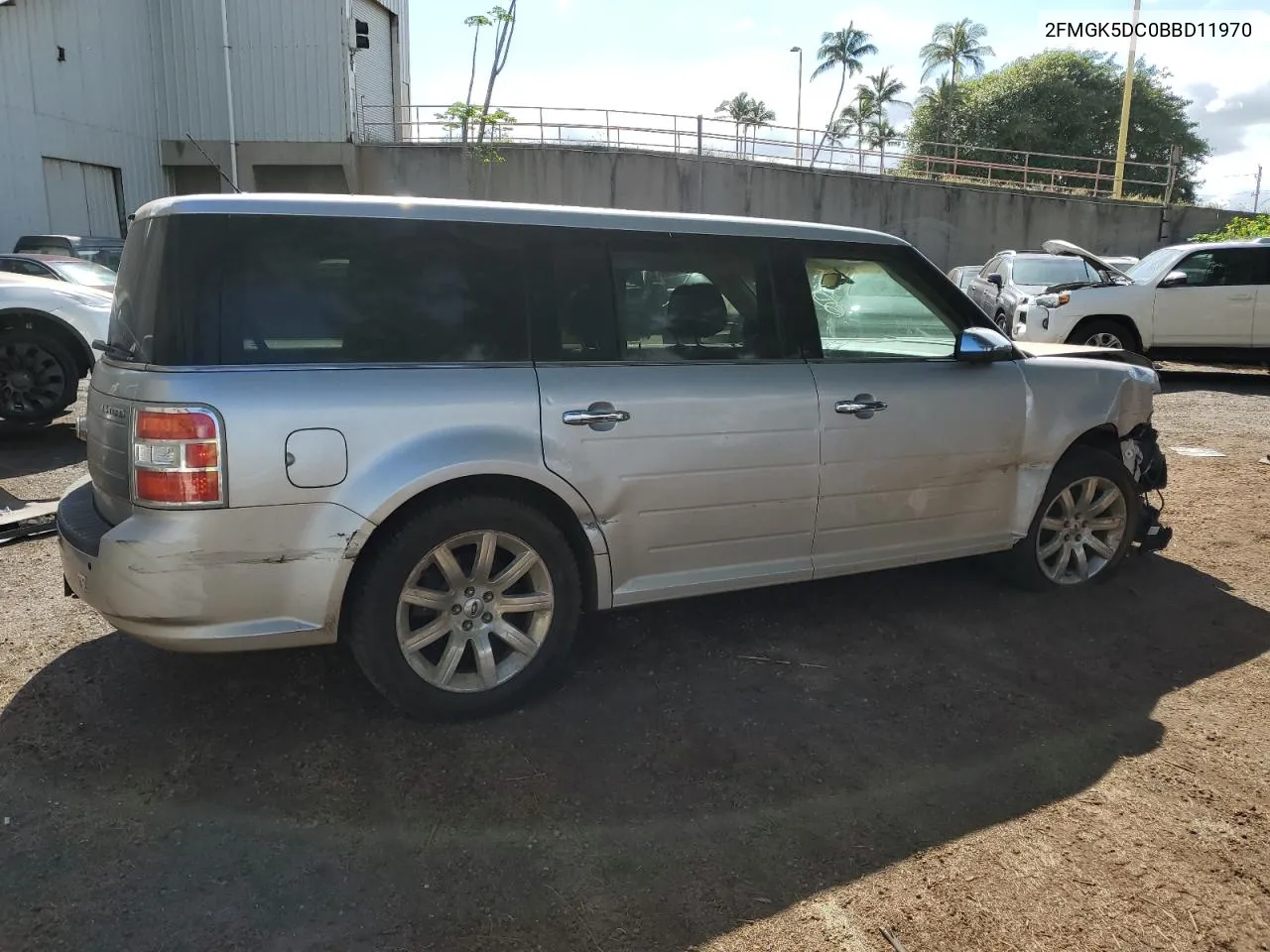 2FMGK5DC0BBD11970 2011 Ford Flex Limited