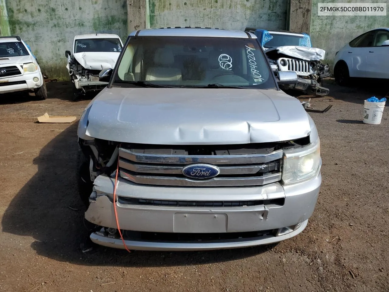 2FMGK5DC0BBD11970 2011 Ford Flex Limited