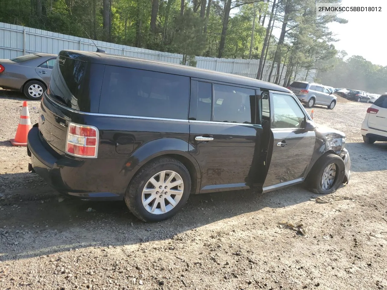 2011 Ford Flex Sel VIN: 2FMGK5CC5BBD18012 Lot: 50941914