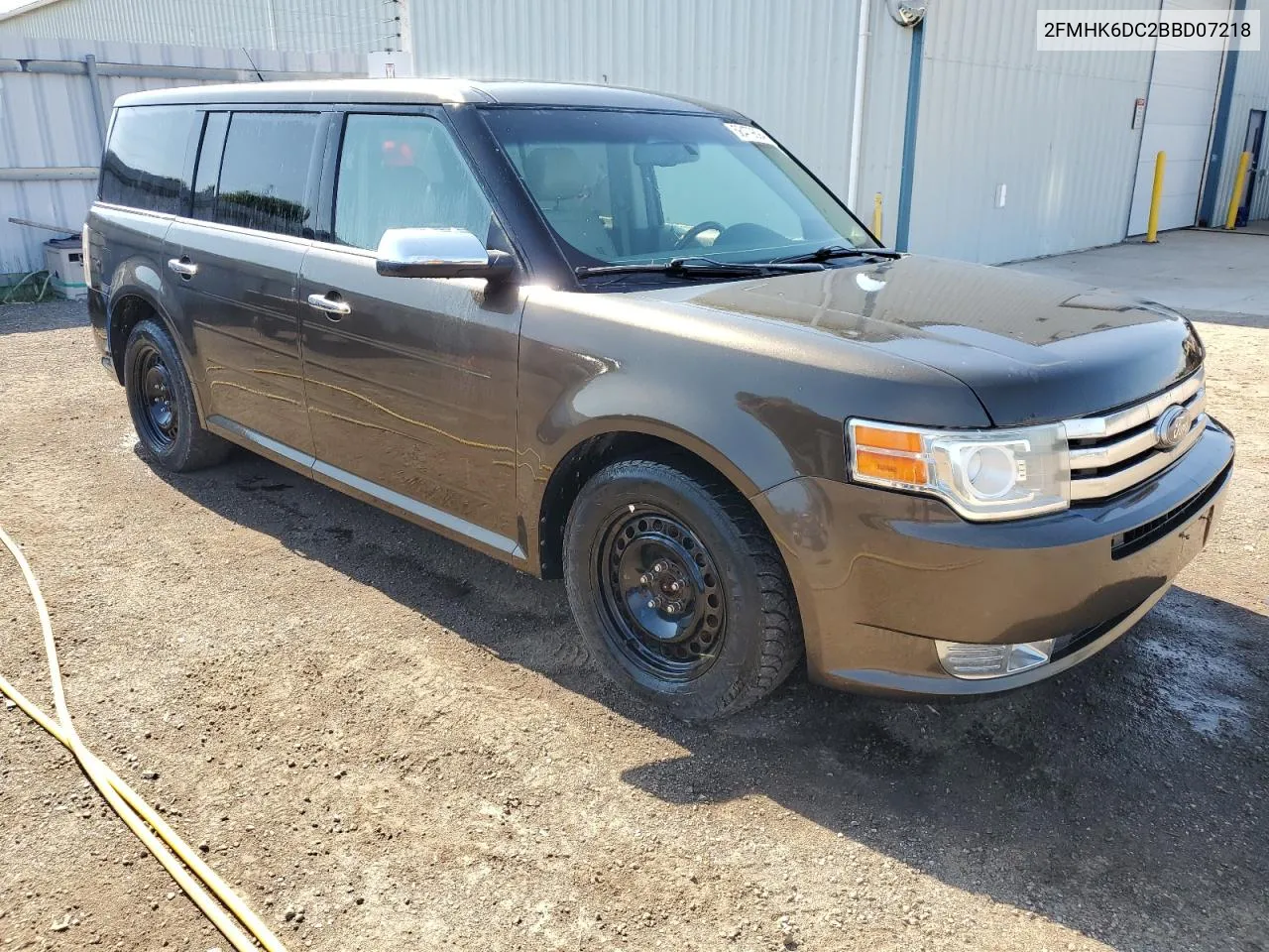 2011 Ford Flex Limited VIN: 2FMHK6DC2BBD07218 Lot: 58479694